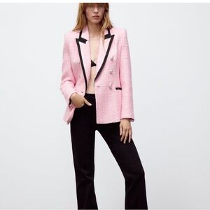 Zara Boucle Blazer